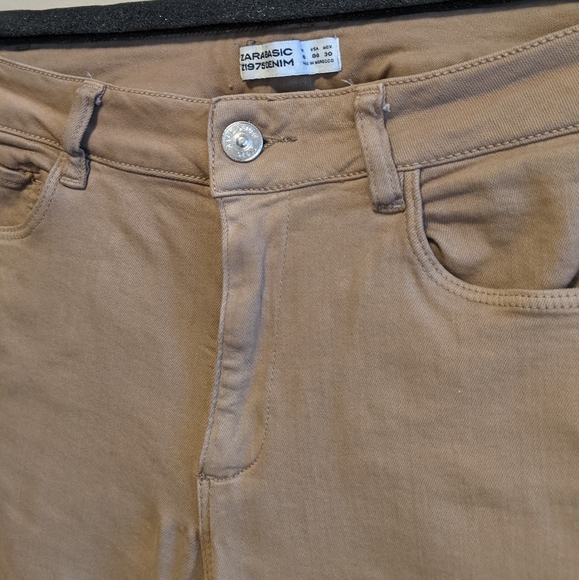 Zara tan skinny jeans - Picture 2 of 3